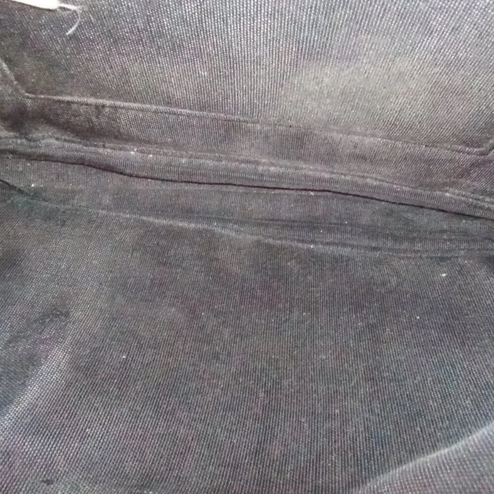 Genuine Corde Black Corded Purse Vintage 30s 40s - Picture 12 of 15